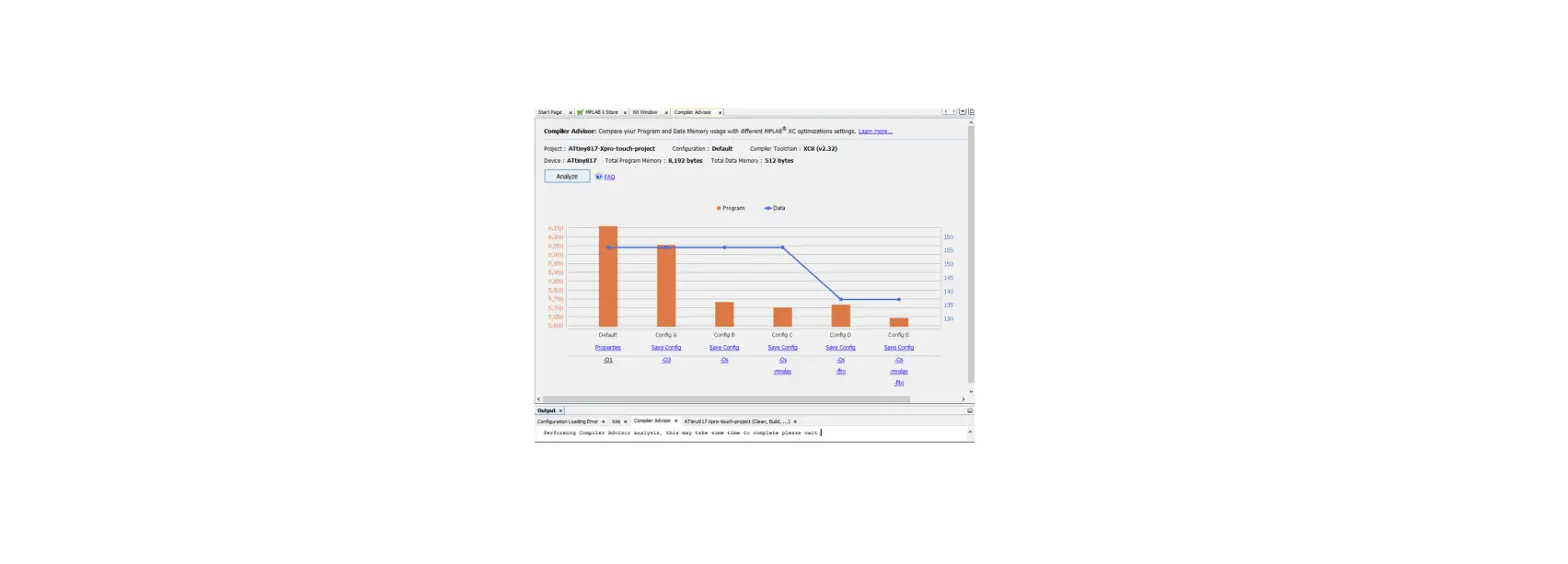 Microchip Compiler Advisor In Mplab X Ide Owner's Manual