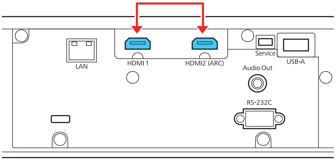 EPSON LS500WATV Pro-UHD Laser Projection TV -fig 7