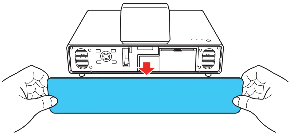 EPSON LS500WATV Pro-UHD Laser Projection TV -fig