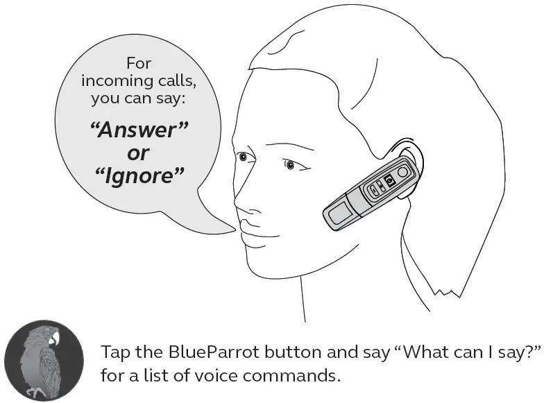 blueparrott C300-XT MS Noise Cancelling Bluetooth Headset VoiceControl