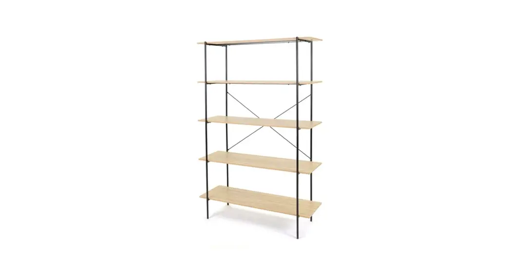 Kmart 42979951 Oak Look Shelving 5 Tier Installation Guide Kmart 42979951 Oak Look Shelving 5 Tier Installation Guide