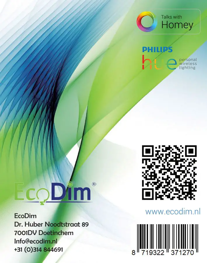 EcoDim Eco-Dim.10 Zigbee 250W Smart LED Dimmer User Manual - Address