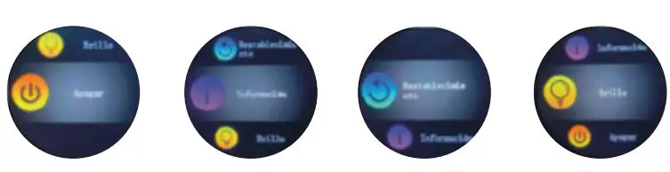 DCU TECNOLOGIC 34157050 Smart Watch Metal 23 Sport Modes User Manual - More functions interface