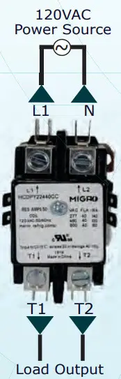MIGRO M912050 Smart Wi-Fi Controller - WIRING DIAGRAM