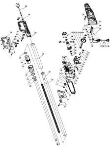 PORTLAND 56808 9 5 In 7 Amp Corded Electric Pole Saw - FIGURE 18