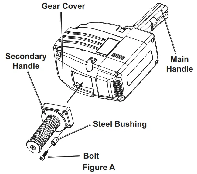 BAUER 64608 70 LB Pro Breaker Hammer- assembly
