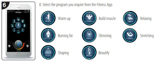 Bodi-Tek BT-ABSF Smart Fitness Toning Belt- HOW TO USE 6