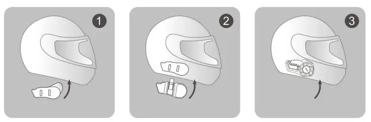 HYSNOX HY-01 Bluetooth Intercom Headset fig4