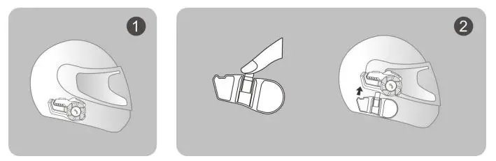 HYSNOX HY-01 Bluetooth Intercom Headset fig6