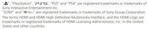 FIG 25 Trademarks of Sony Interactive Entertainment