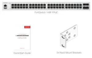 FORTINET FortiSwitch 148F Series FS-FortiSwitch 148F-FPoE