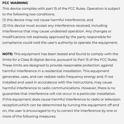 RAYCON S51 Boombox Speaker User Manual - FCC