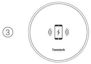 Tseetech QB06 Through Surface Wireless Charger - Contents 3