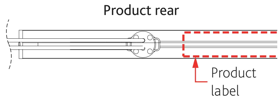 LUMINO V12S IP50 Lighting - Product rear