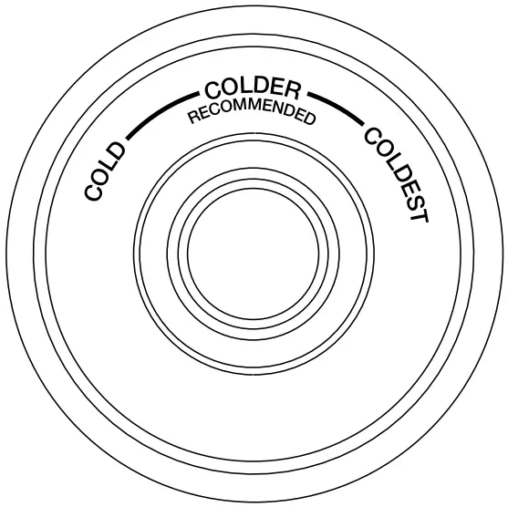 TUSCANY TU RF197WH 197 Litre Fridge Freezer - panel