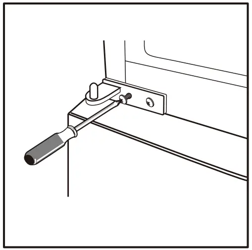 TUSCANY TU RF197WH 197 Litre Fridge Freezer - screws