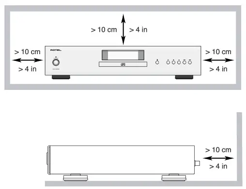 ROTEL CD14MKII Stereo Compact Disc Player- Diagram