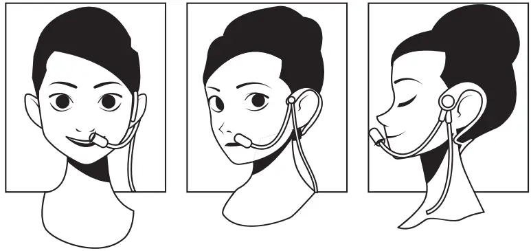 Zadro OXY03 Aromatherapy Personal Oxygen Bar-HEADSET