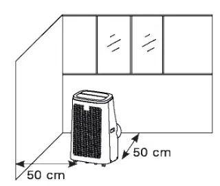 CREATE Portable Air Conditioner 4 in 1 with WiFi User Manual Fig8