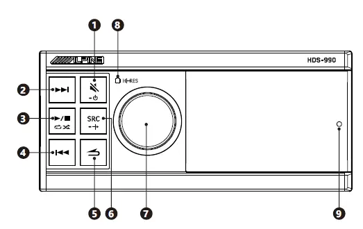 ALPINE HDS-990 Hi-Res Audio Media Player fig 3