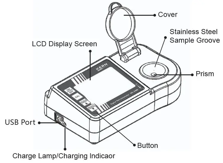 MSDR-D-KERN Digital Refractometer fig-1
