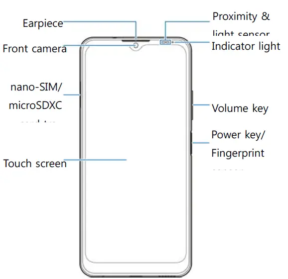 NUOIO Nubia 6010 N61 64GB Libre Rosa Smartphone FIG 1