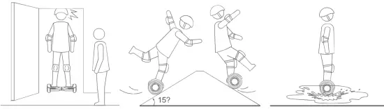 GYROOR Y1 Hoverboard - man 10