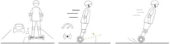 GYROOR Y1 Hoverboard - man 13