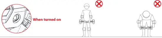 GYROOR Y1 Hoverboard - rad