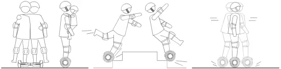 GYROOR Y1 Hoverboard - swliping1