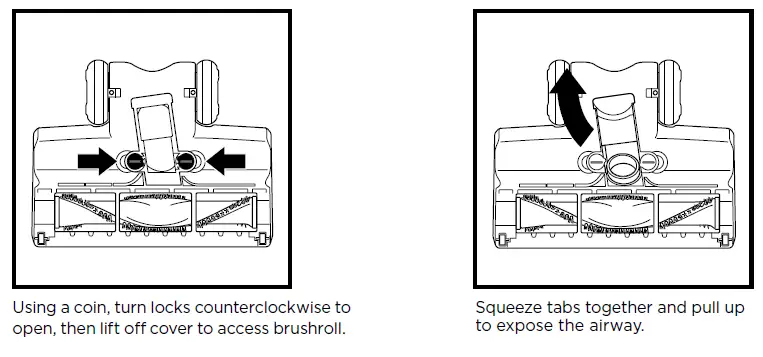 CLEANING THE BRUSHROLL