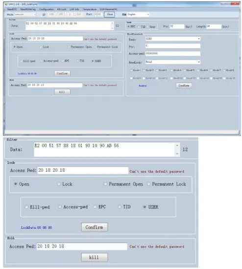 Shenzhen Chainway Information Technology C61 UHF RFID Reader - Lock