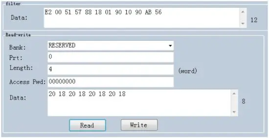 Shenzhen Chainway Information Technology C61 UHF RFID Reader - password