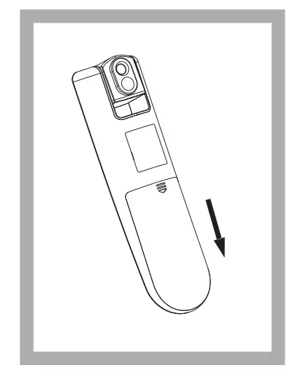 Joytech Healthcare DET-3011b Infrared Forehead Thermometer - BACK ON COVER