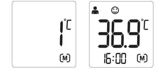 Joytech Healthcare DET-3011b Infrared Forehead Thermometer - Memory