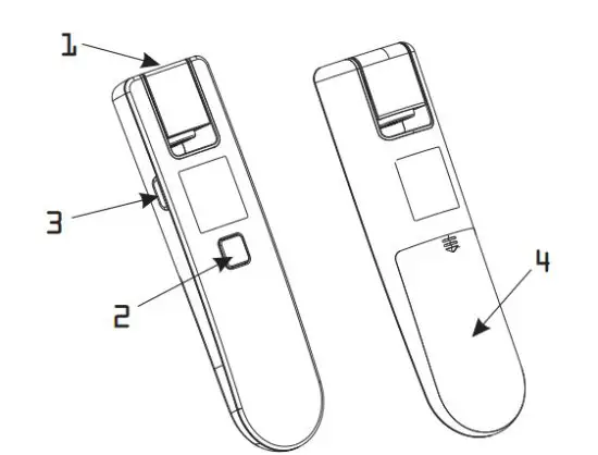 Joytech Healthcare DET-3011b Infrared Forehead Thermometer - Probe