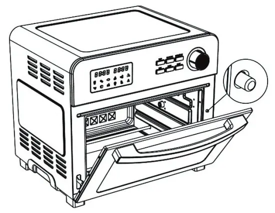Geek Chef GTO23C Air Fryer Counertop Oven - Before First Use