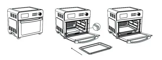 Geek Chef GTO23C Air Fryer Counertop Oven -HOW TO USE 3