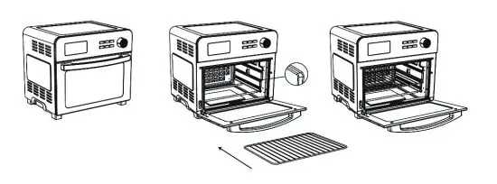 Geek Chef GTO23C Air Fryer Counertop Oven -HOW TO USE 4