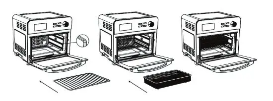 Geek Chef GTO23C Air Fryer Counertop Oven -HOW TO USE 5