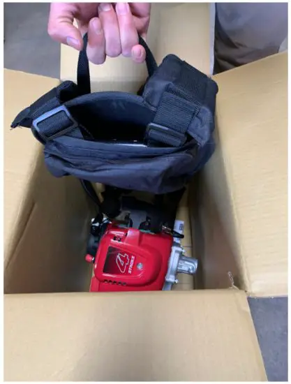 TOMAHAWK THP-TVIBH+TVW10-P Honda Concrete Vibrator - Remove