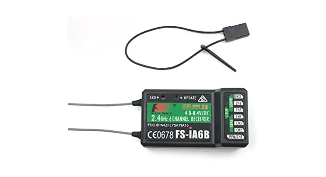 Flysky Fs-ia6b Receiver 2.4g 6ch With Double Antenna User Guide