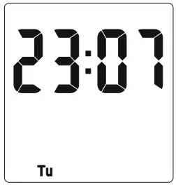 a close up of a clock