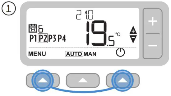 Honeywell T3M Digital Programmable Thermostat - Lock