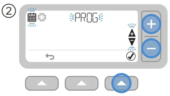 Honeywell T3M Digital Programmable Thermostat - Select PROG