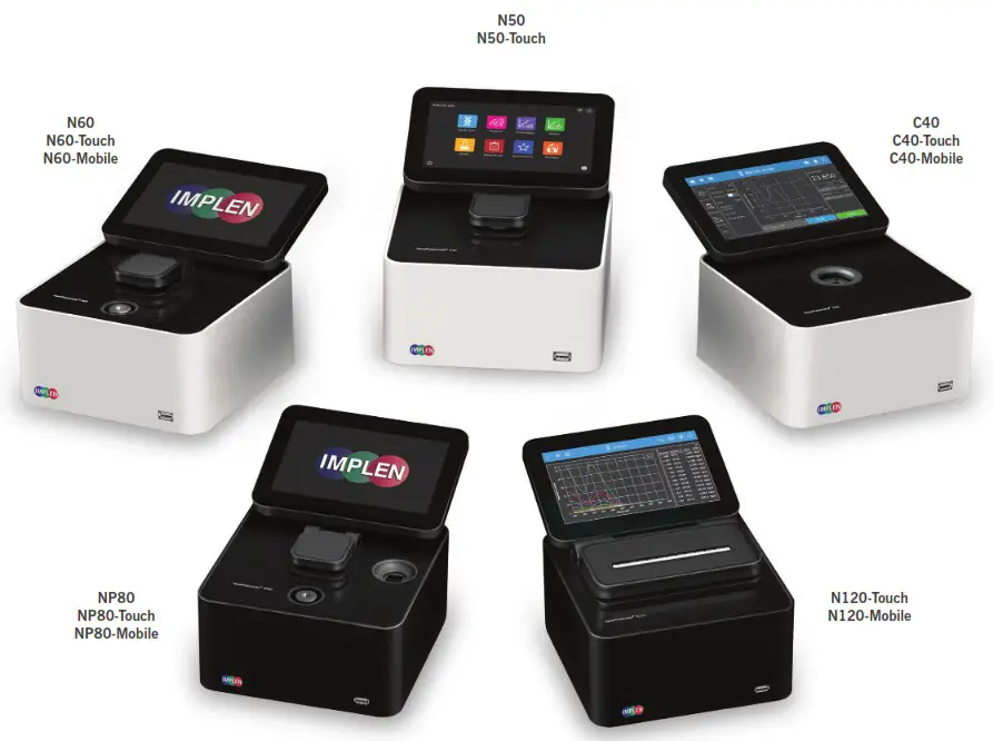 IMPLEN NanoPhotometer N120 12 Channel Microvolume Spectrophotometer - Product Overview 1