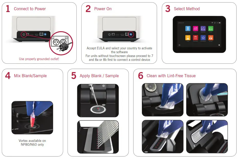 IMPLEN NanoPhotometer N120 12 Channel Microvolume Spectrophotometer - Product Overview 6