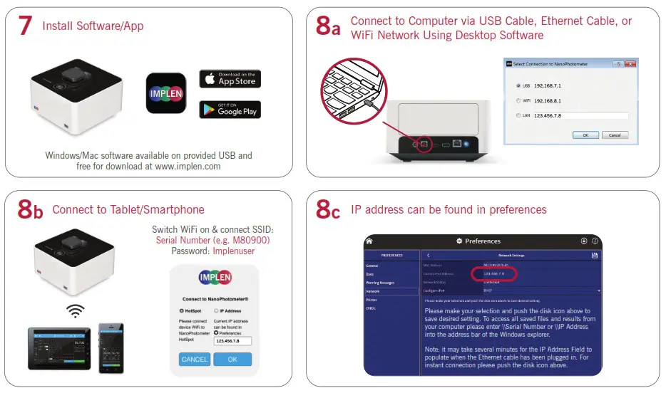 IMPLEN NanoPhotometer N120 12 Channel Microvolume Spectrophotometer - Product Overview 7