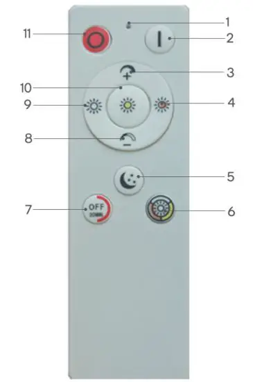 kogan KA52CWCLRWA Smarter Home 40W 90 Cri Natural Cool and Warm White Ceiling Light - figure 4