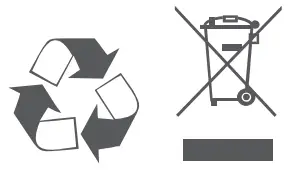 DISPOSING AND RECYCLING YOUR PRODUCT
